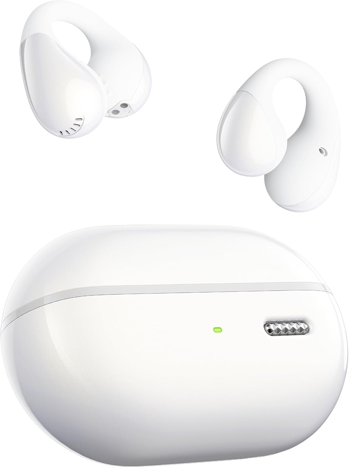 PearlClip Pro Hi-Res LDAC ENC OWS Kablosuz Bluetooth 6.0 Kulaklık Beyaz