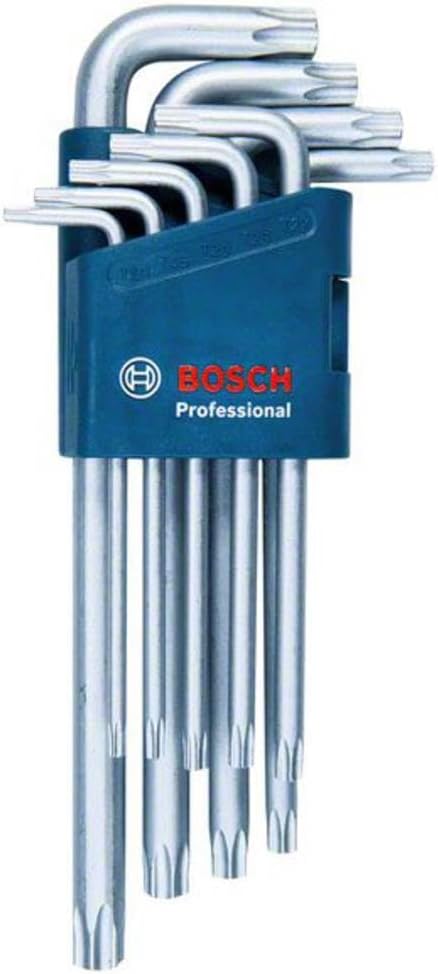 9 parça Alyan anahtarı seti TORX 1600A01TH4, mavi