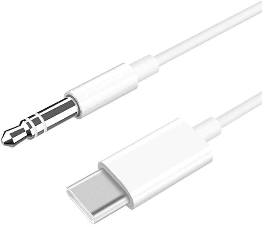 Type-C to Aux Çevirici Type C Aux Dönüştürücü 100 cm Kablo