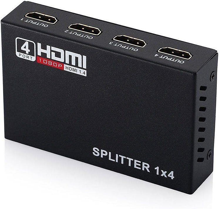 4410 4 Port Hdmi SplitterÇoklu Ekran Çoklayıcı Switch