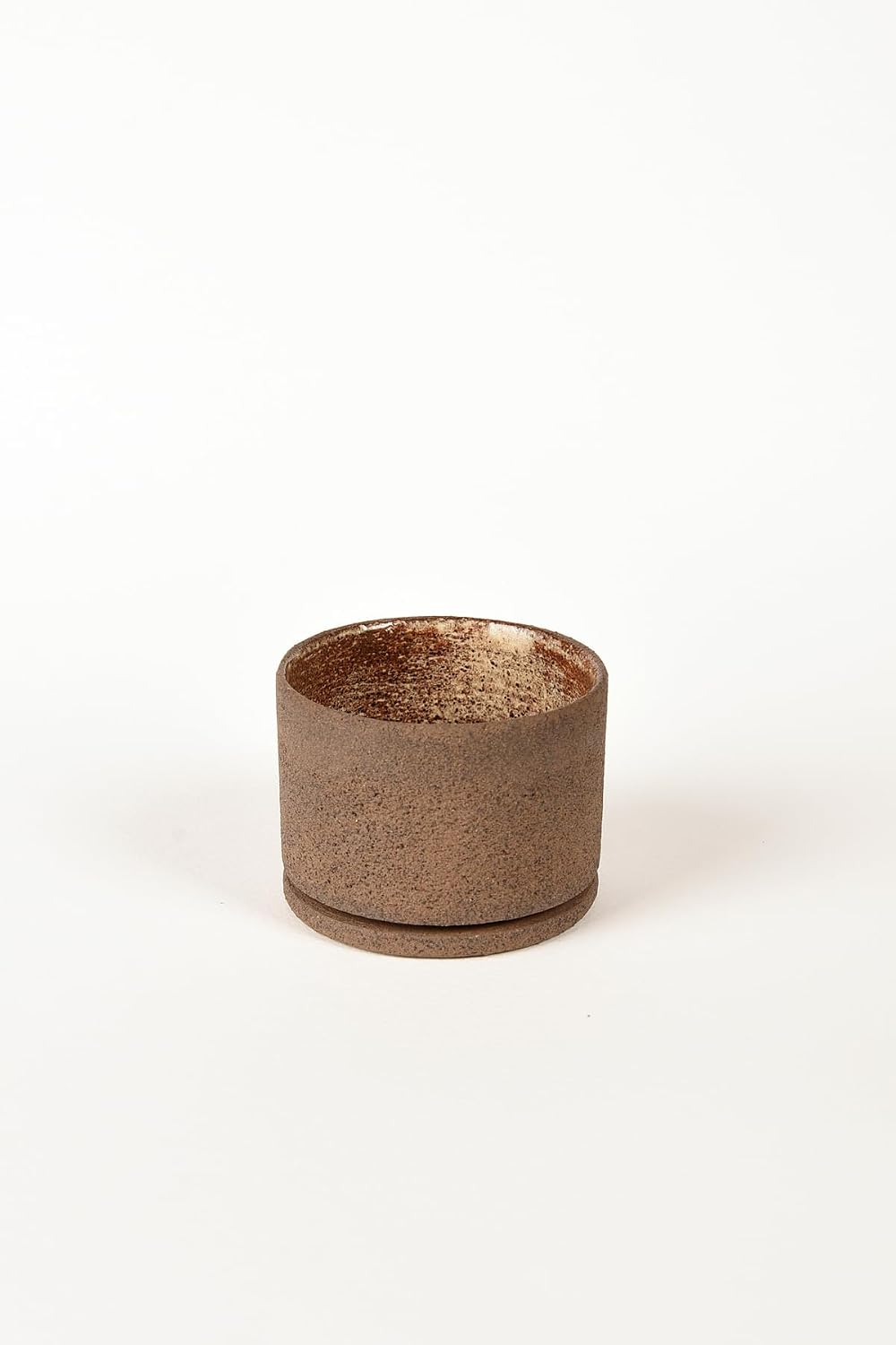 Toffee Kahverengi Espresso Fincanı – 80 ml Stoneware – 1 Adet