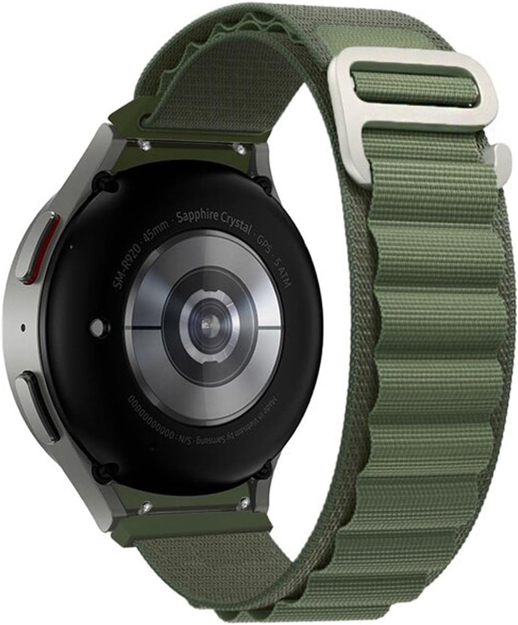 Xiaomi Watch 5 için Kordon Alpine Loop Yeşil [Watch 5 ile Uyumlu Kordon - Yeşil]