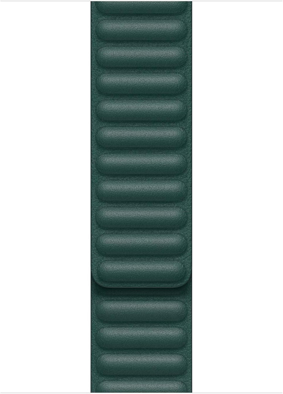 Apple Watch Series 6 44mm için Kordon Leather Link Band Koyu Yeşil [Watch Series 6 44mm ile Uyumlu Kordon - Koyu Yeşil]