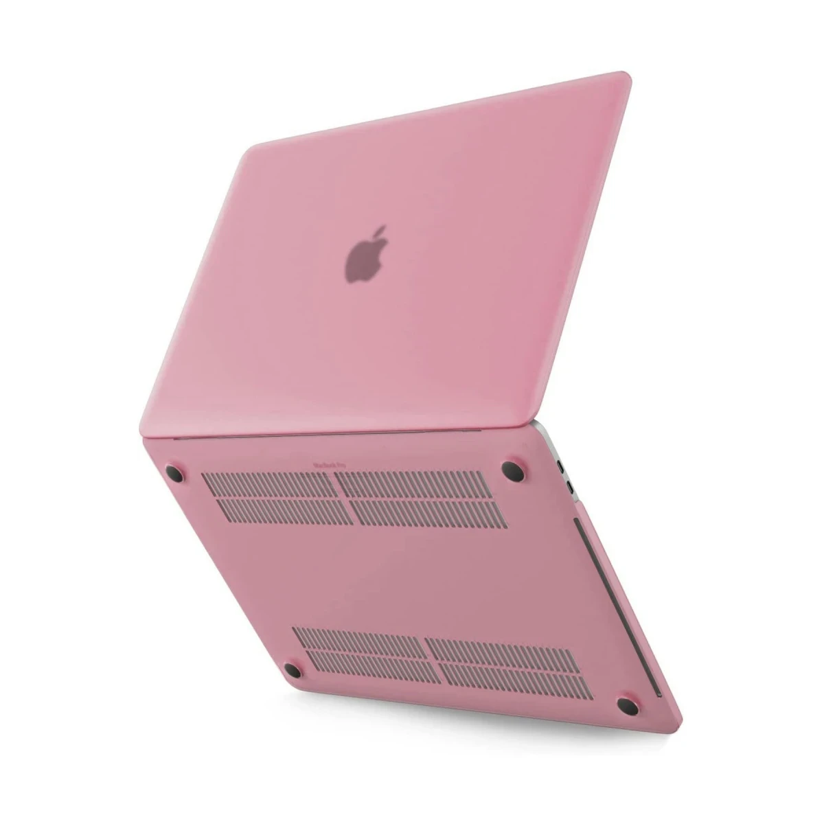 Apple Macbook Pro 13 2020 Macbook Buzlu Kapak - Pembe
