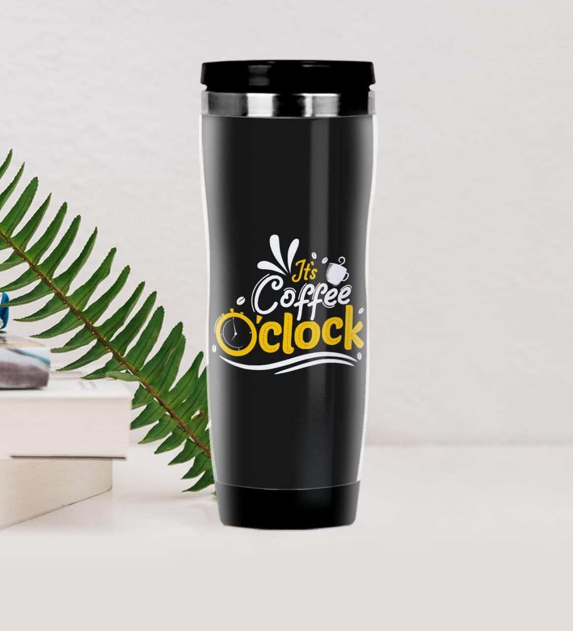 Coffee Tasarımlı Çelik Termos Bardak