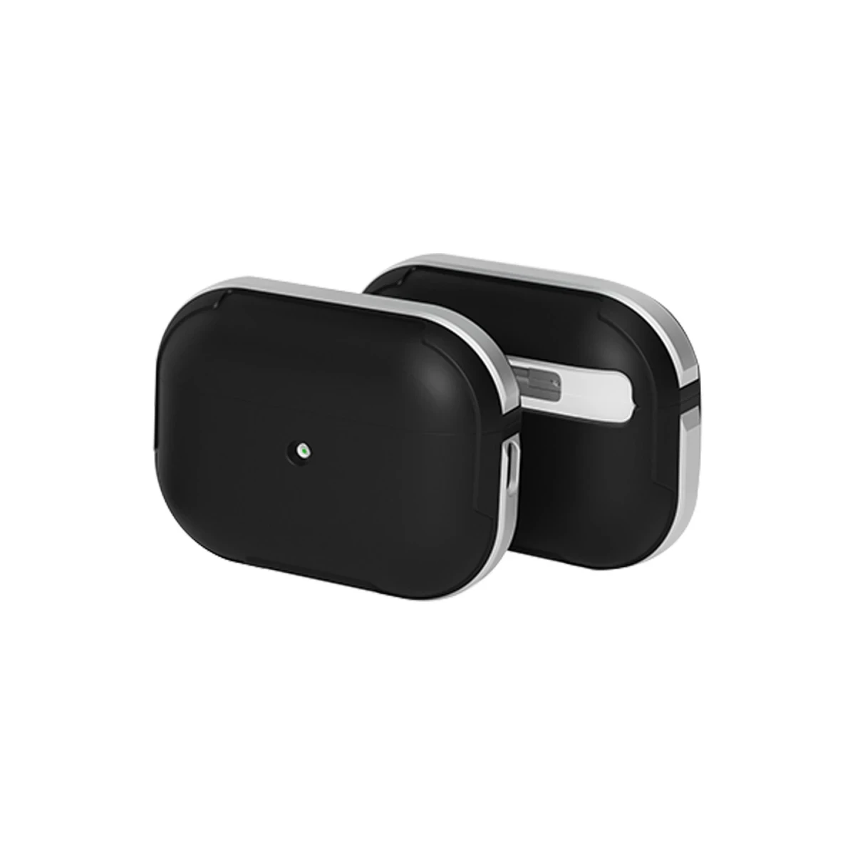 Movenchy Apple Airpods 3 (3.nesil) MO-A8 Armor Kılıf - Gümüş