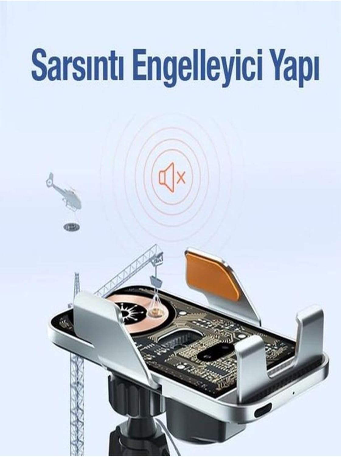 15W Sensörlü Araç İçi Wireless Şarjlı Telefon Tutucu Elite Şeffaf Süper Sessiz Tasarım
