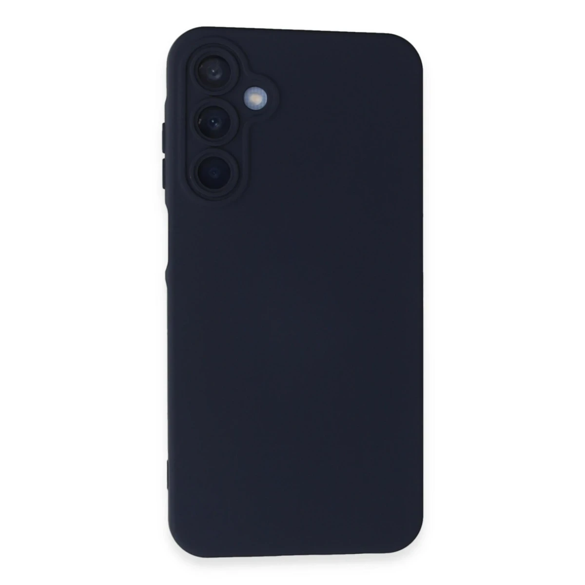 Samsung Galaxy A15 4G Kılıf Nano içi Kadife Silikon - Lacivert