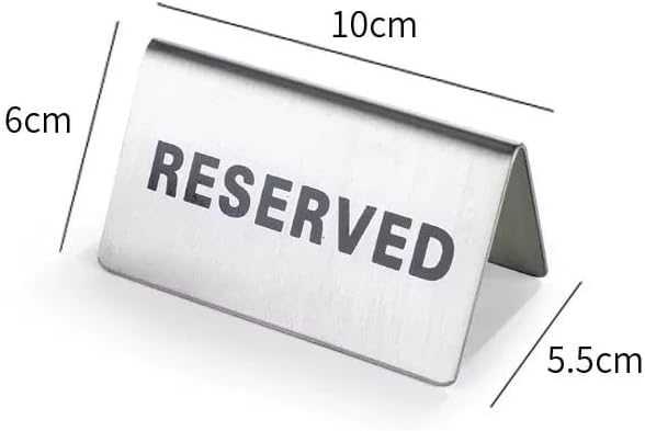 Paslanmaz Çelik Rezerve 10x6 cm (RZR-10)