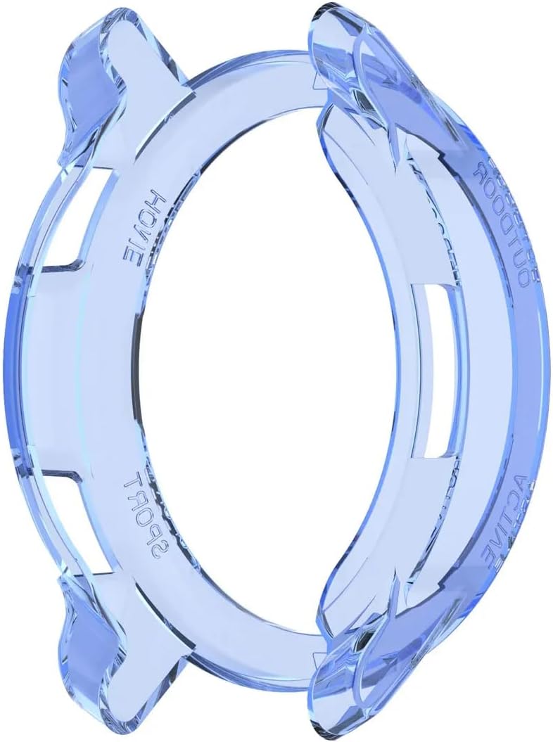 Xiaomi Watch S1 Active Gl ile Uyumlu Toz ve Kirden Koruyan Sadece Kasa Koruma Ekran Açık Xiaomi Watch S1 Active Gl ile Uyumlu Akıllı Saat Çerçeve Koruması (Mavi)