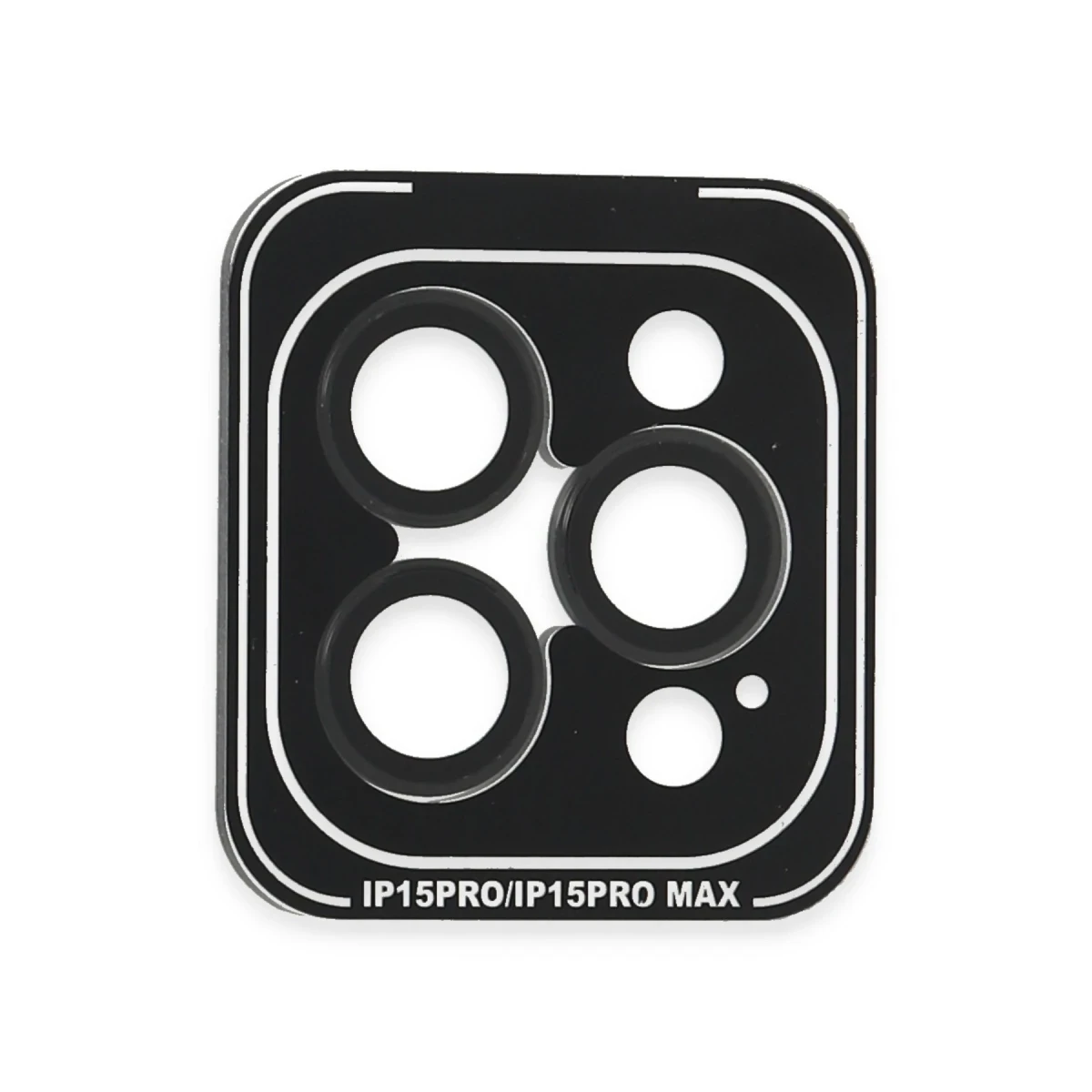 Joko Apple iPhone 15 Pro Max PVD Metal Kamera Lens - Siyah