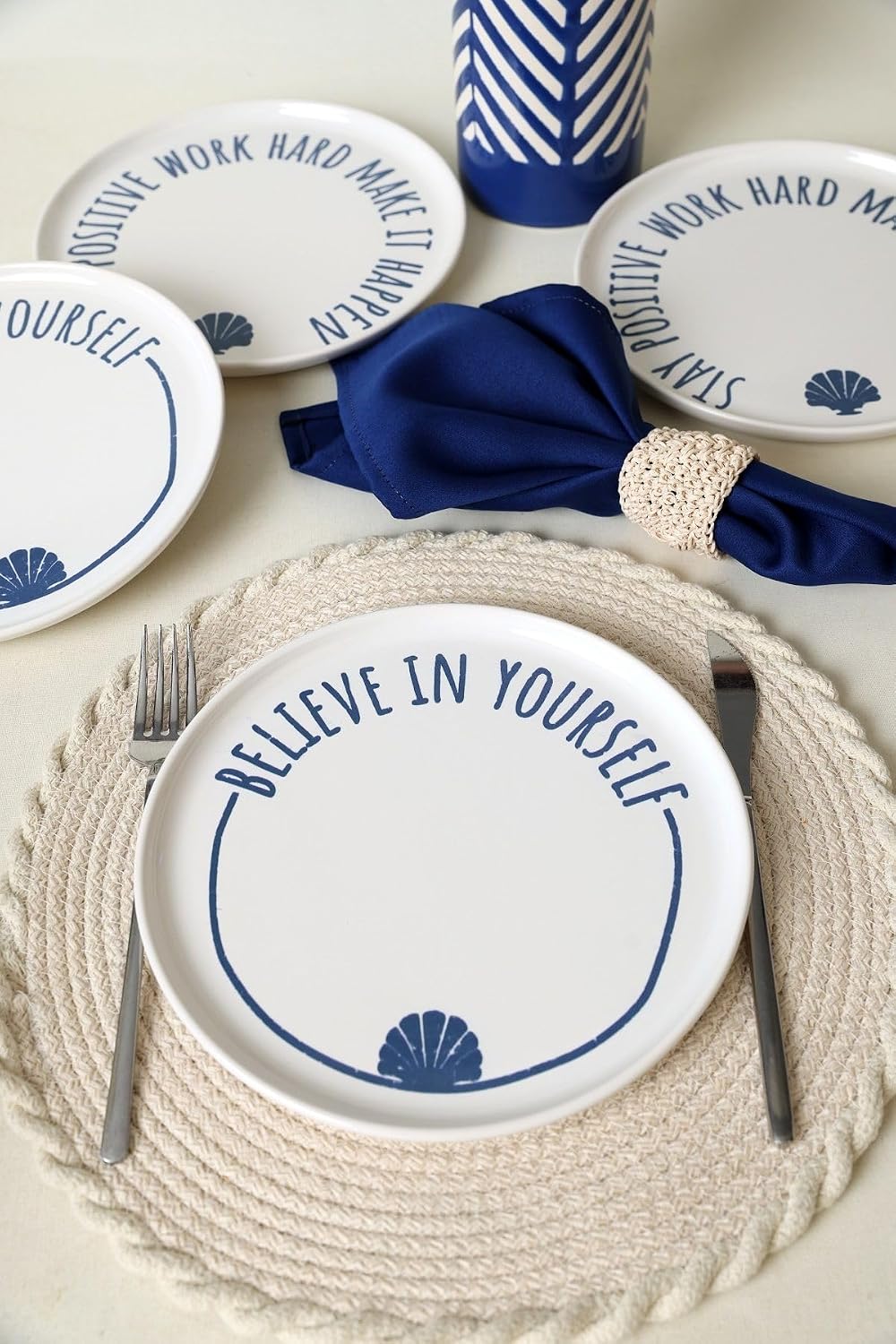 Ocean Muse Nordıc Pasta Tabağı 22 Cm 4 Adet 22950-55