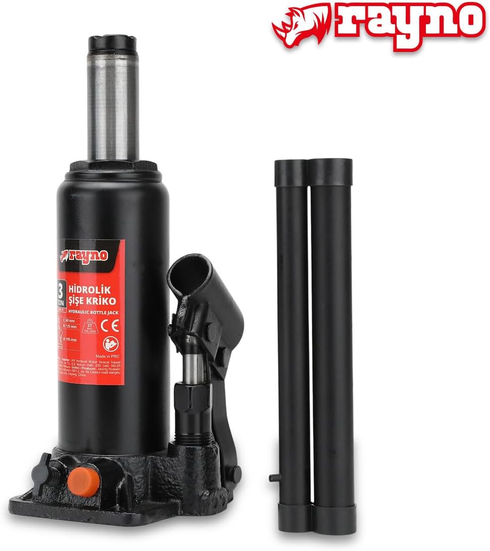Hidrolik Şişe Kriko 20 Ton - RYNK-S20