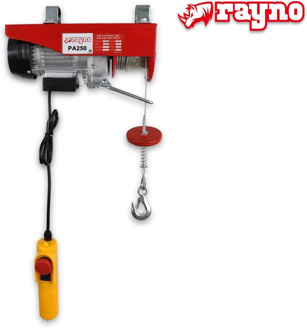 Elektrikli Mini Vinç 125-250 kg - RAYNOEMV125-250