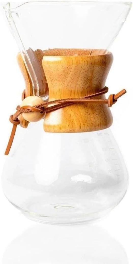 The Silk Bean Coffee-Pour Over Cam Kahve Demleme Sürahisi 600ml