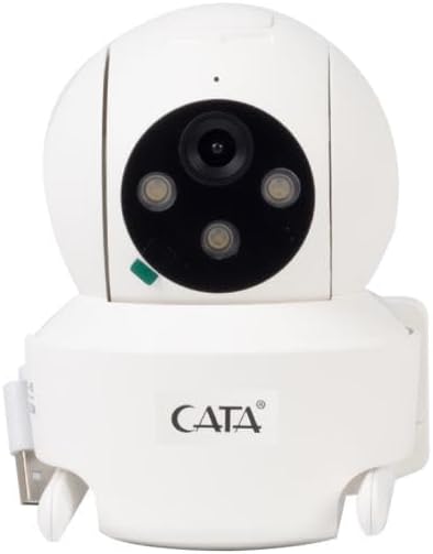 CT-4051 Full HD Akıllı Dış Mekan Güvenlik Kamerası - Gece Görüşlü, 360° Dönebilen, Sesli İletişim, Hareket Takipli, SD Kart & Bulut Destekli, Dış Mekan