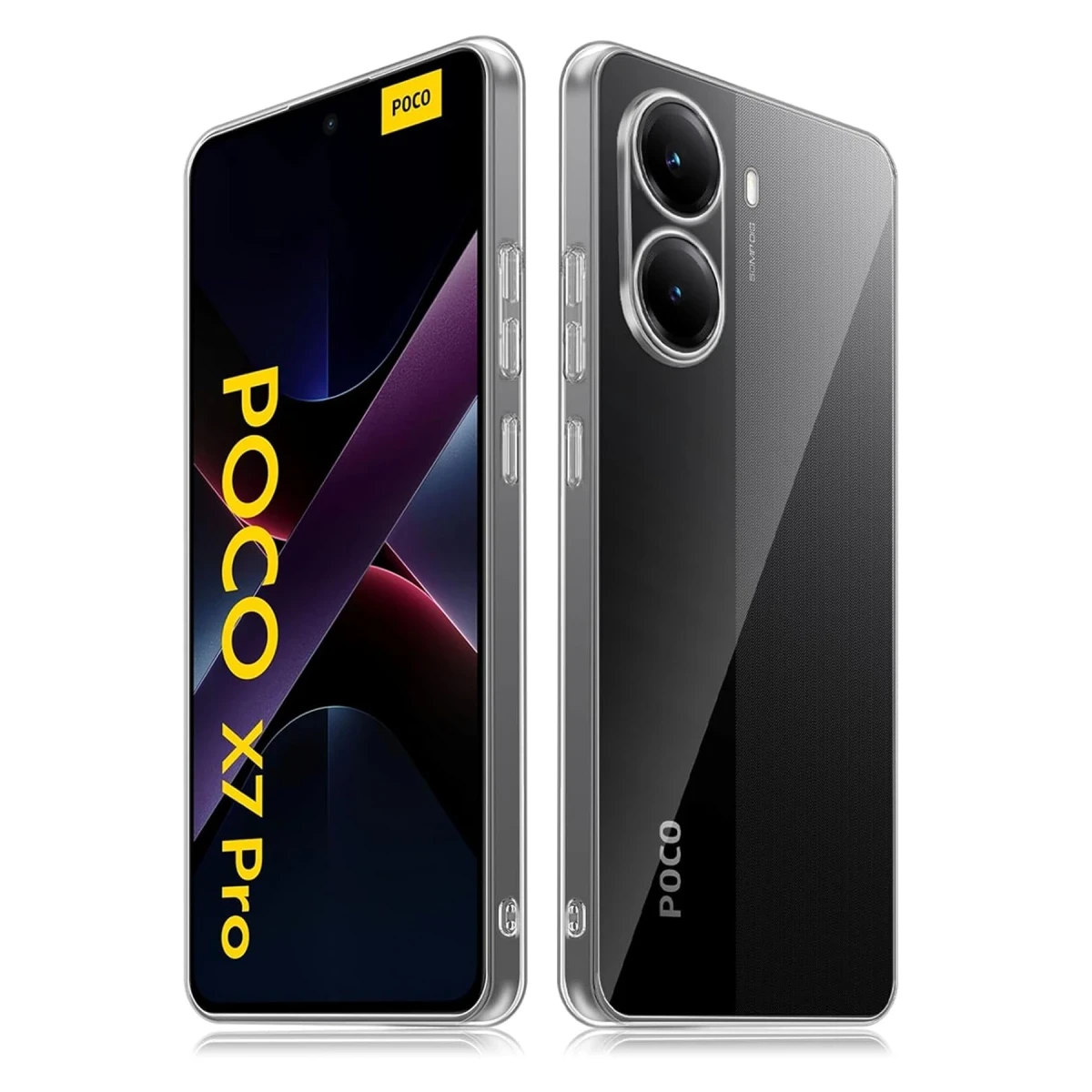 Xiaomi Poco X7 Pro Kılıf Lüx Şeffaf Silikon