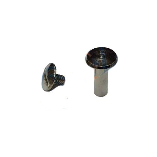 Cilt Menü, Katalog, Kartela Vidası, 6 mm - Nikel, 100 Adet