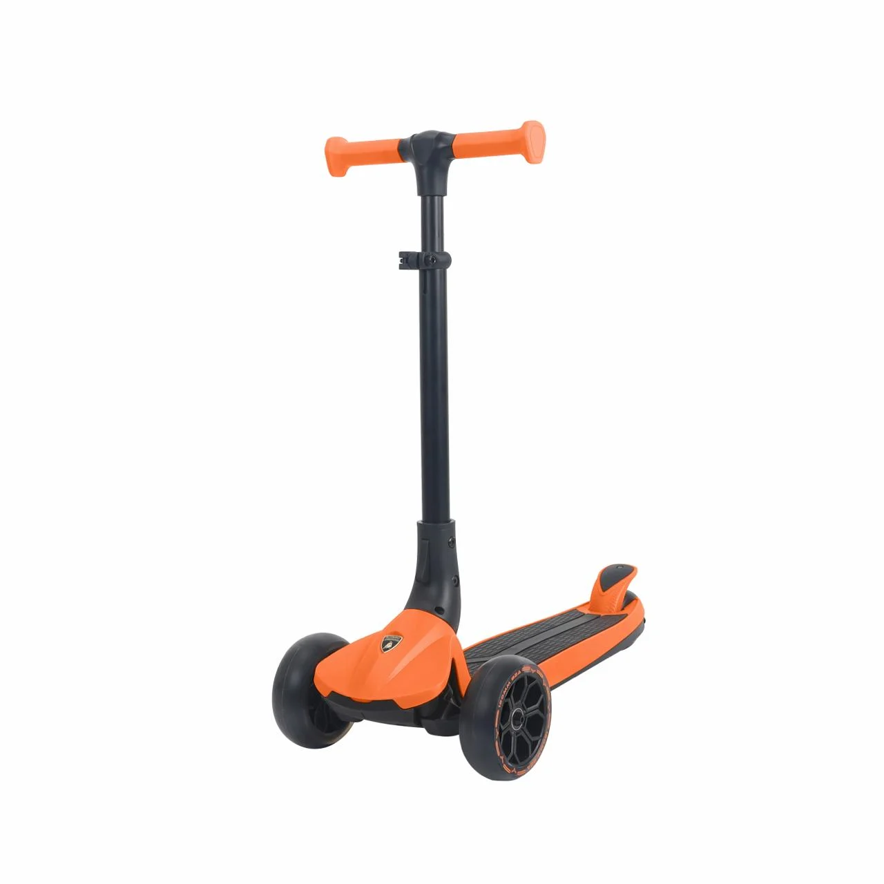 L6-120-O Lamborghini Lisanslı 2 Teker Katlanabilir Metal Kaymaz Taban Scooter