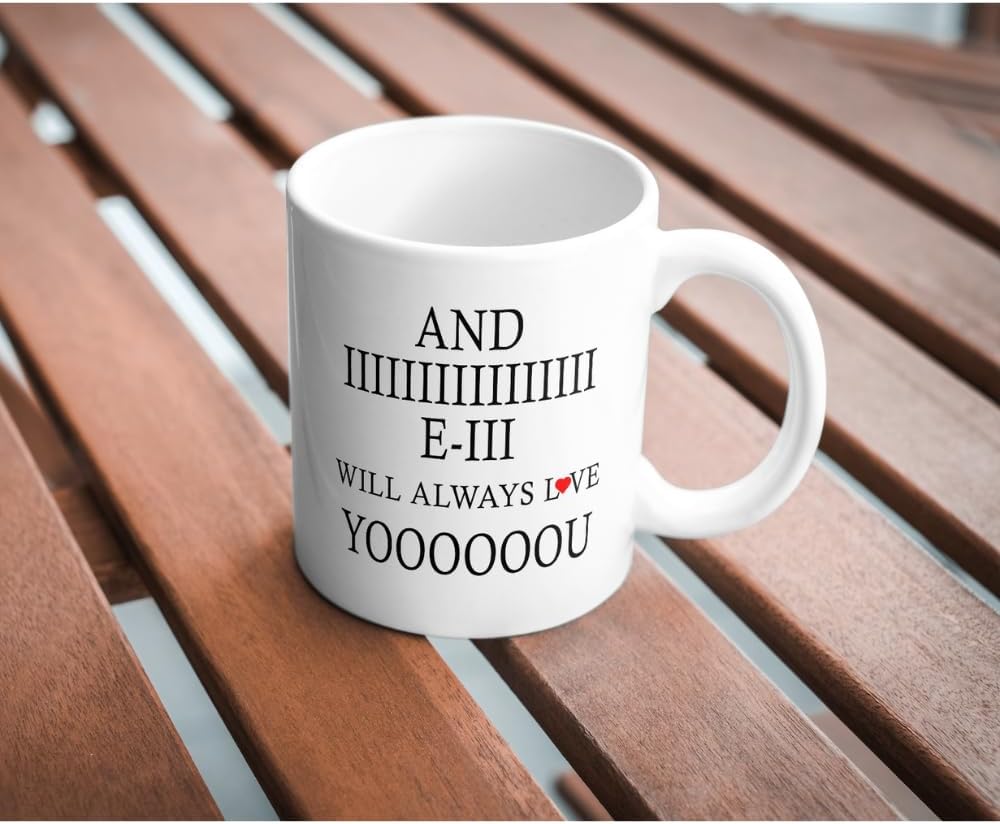 I Will Always Love You Baskılı Kupa Bardak Komik Yazılı Hediyelik Çay Kahve Kupası Coffee Mug