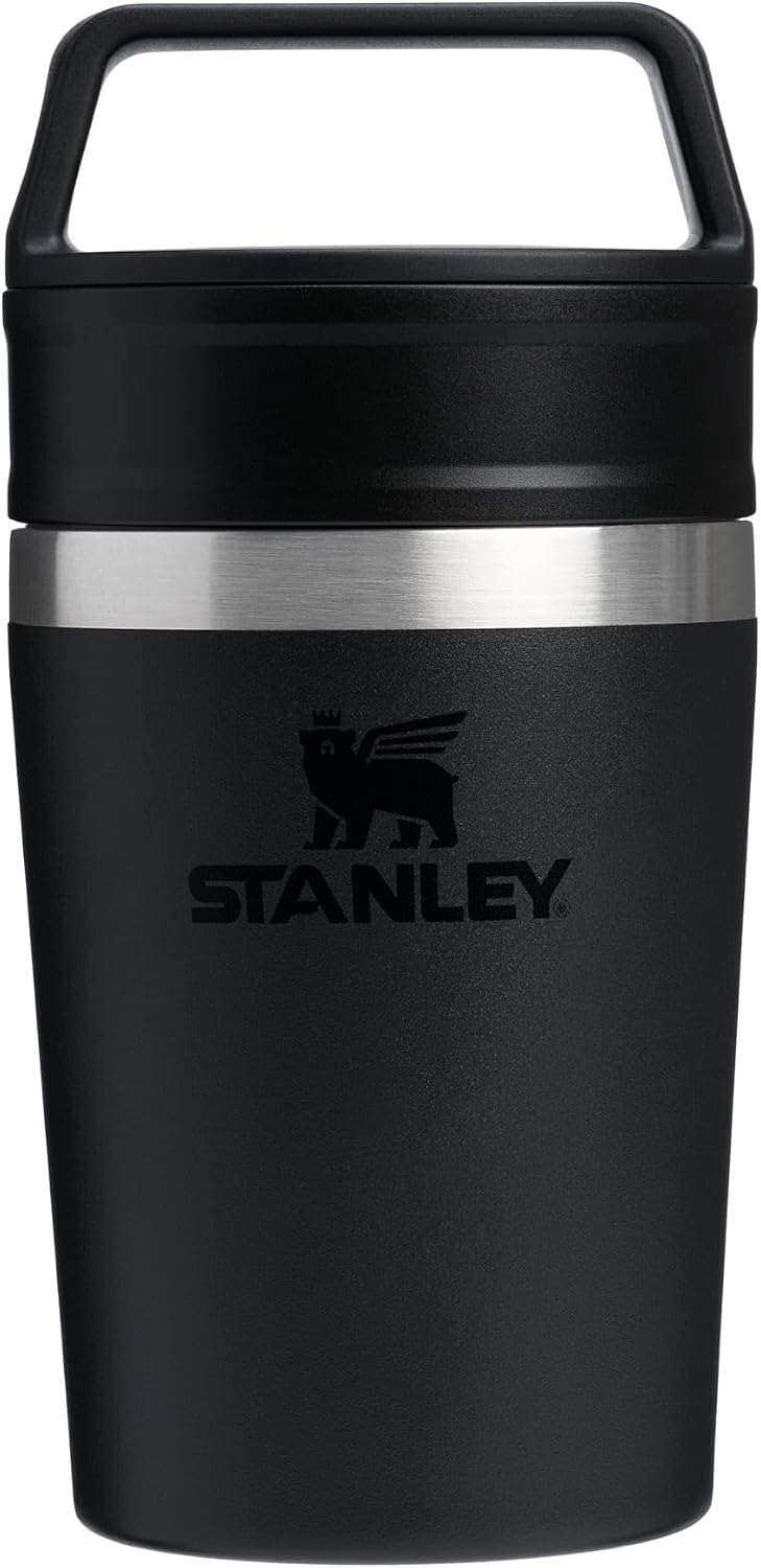 Cafe To-Go Travel Mug Termos Bardak, Siyah, 0.23 Litre