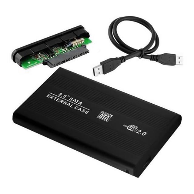 PM-34265 Harici 2.5’’ USB 2.0 SATA Harddisk Kutusu Alüminyum Gövde