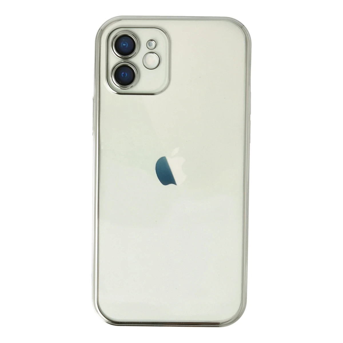 Apple iPhone 11 Kılıf Razer Lensli Silikon - Gümüş