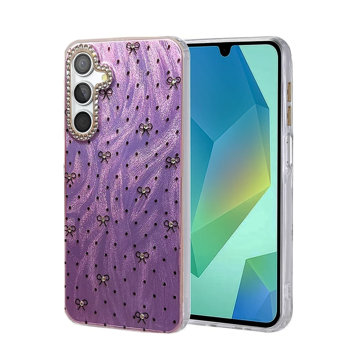 Samsung Galaxy S25 Kılıf Blade Aynalı Desenli Kapak - Desen 2