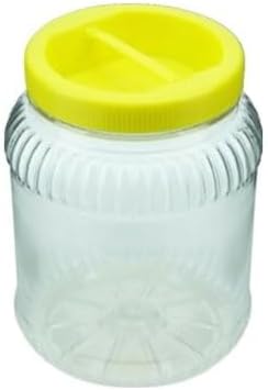 Benim Marifetlerim - Kapaklı Şeffaf Gövde Turşu Bidonu 2 Litre