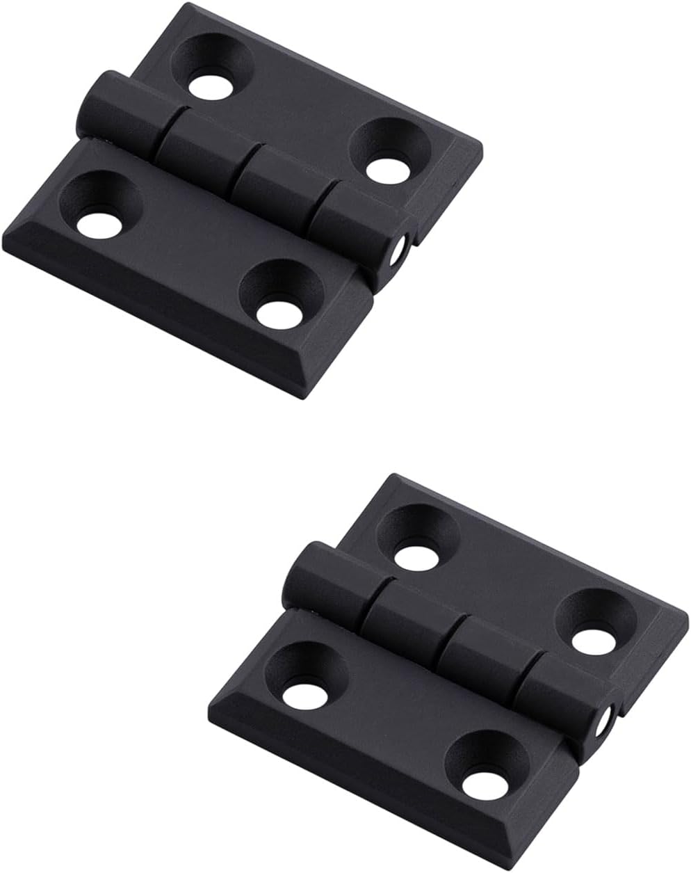 Plastik Yaprak Menteşe 40x40 mm Dayanıklı 2 Adet Set Dolap Çekmece Kapak Mobilya Menteşe Menteşesi