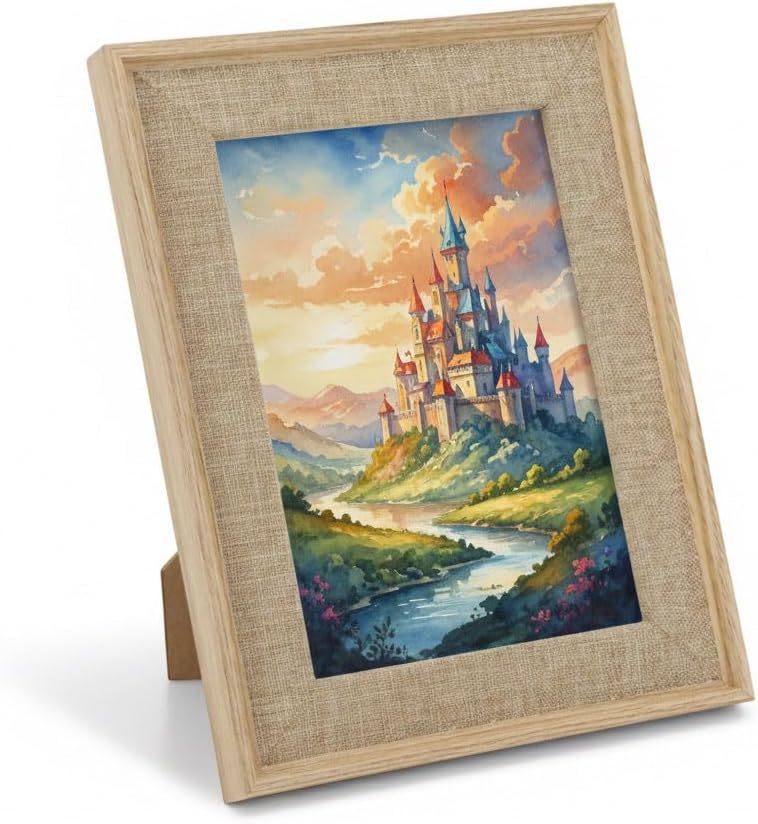 Premium Serisi 15 * 20 CM Ahşap Resim Çerçevesi