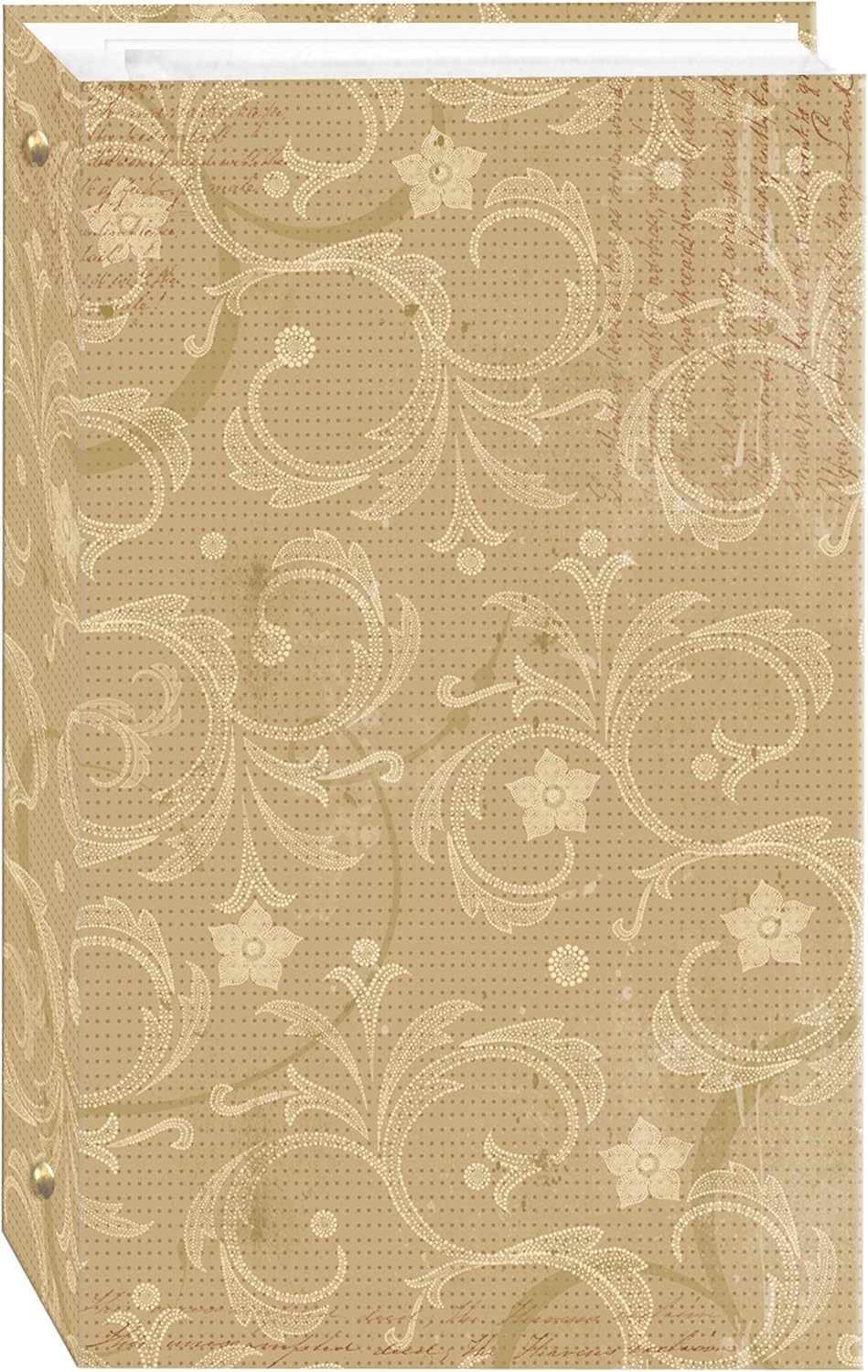 (Jasmine) - 3-Ring Photo Album 300 Pockets Hold 4x6 Photos, Jasmine Design