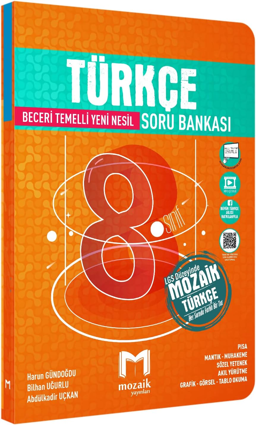 Mozaik 8. Sınıf Türkçe Soru Bankası