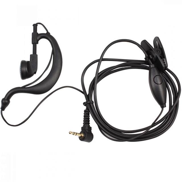 PMR2-5 WLN KD-C80 Motorola T6N Aselsan Cobra PMR Akustik EL Telsizi Mikrofonlu Kulaklık 2.5mm Stereo Jacklı