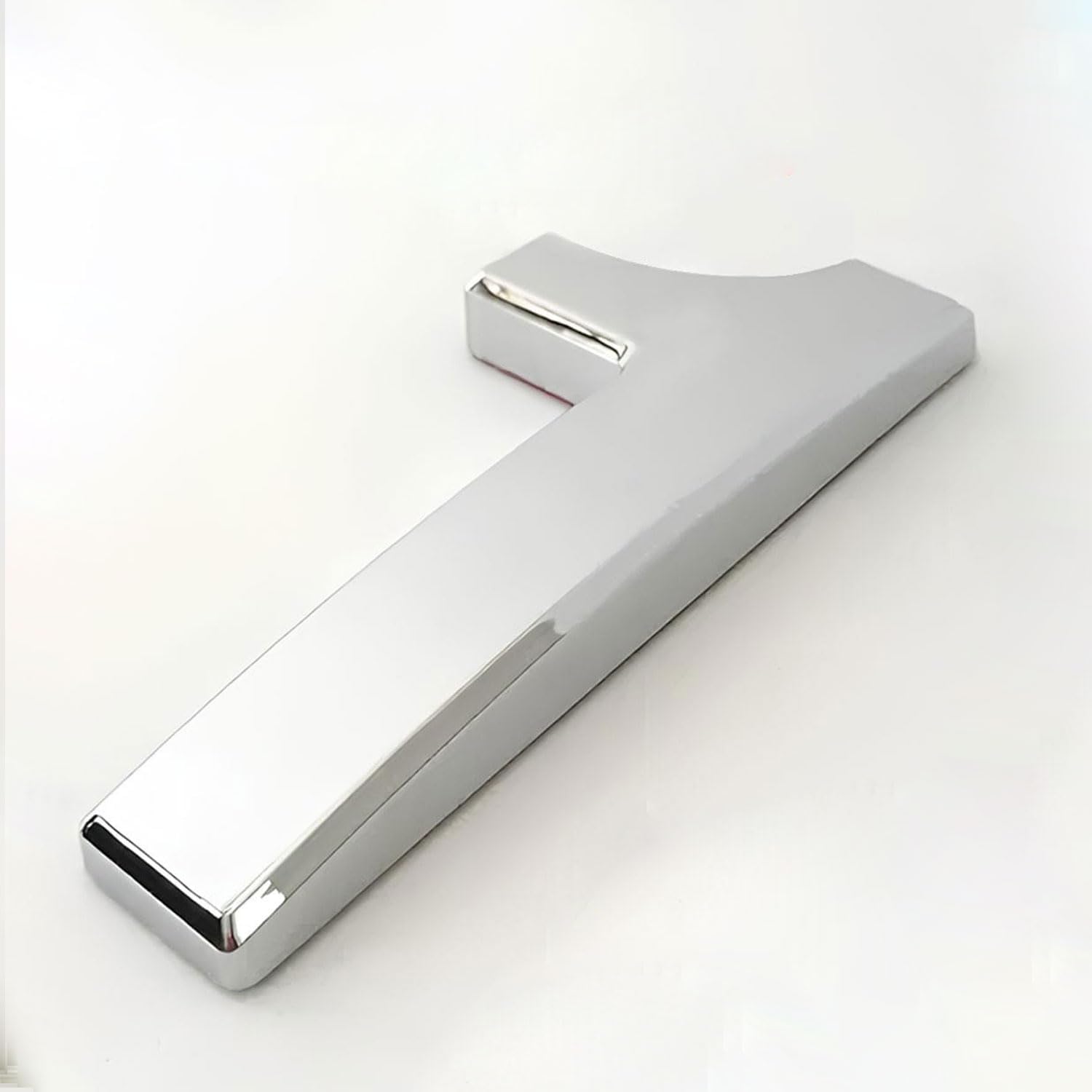 Yapışkanlı Kapı Numarası Küçük Boy 50 mm 5 cm Numara 1 Rakam Bir Sayısı Krom Renk Numaralar 1 Adet