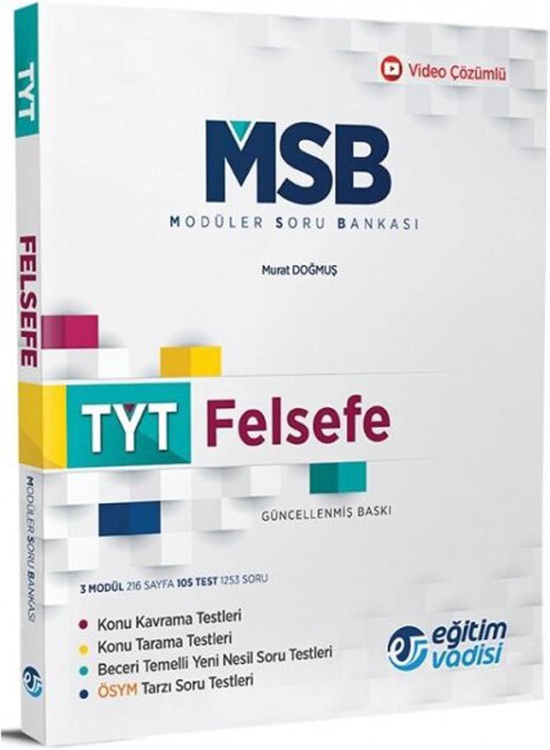 EĞİTİM VADİSİ TYT MODULER SORU BANKASI FELSEFE