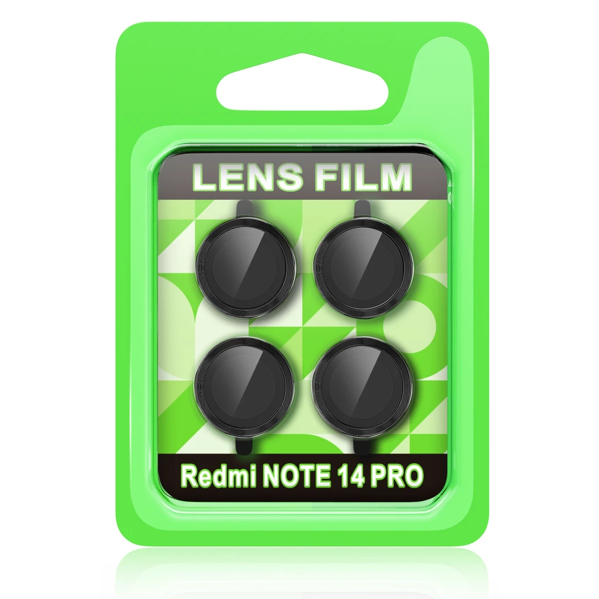 Xiaomi Redmi Note 14 Pro 5G Raze Metal Kamera Lens - Siyah