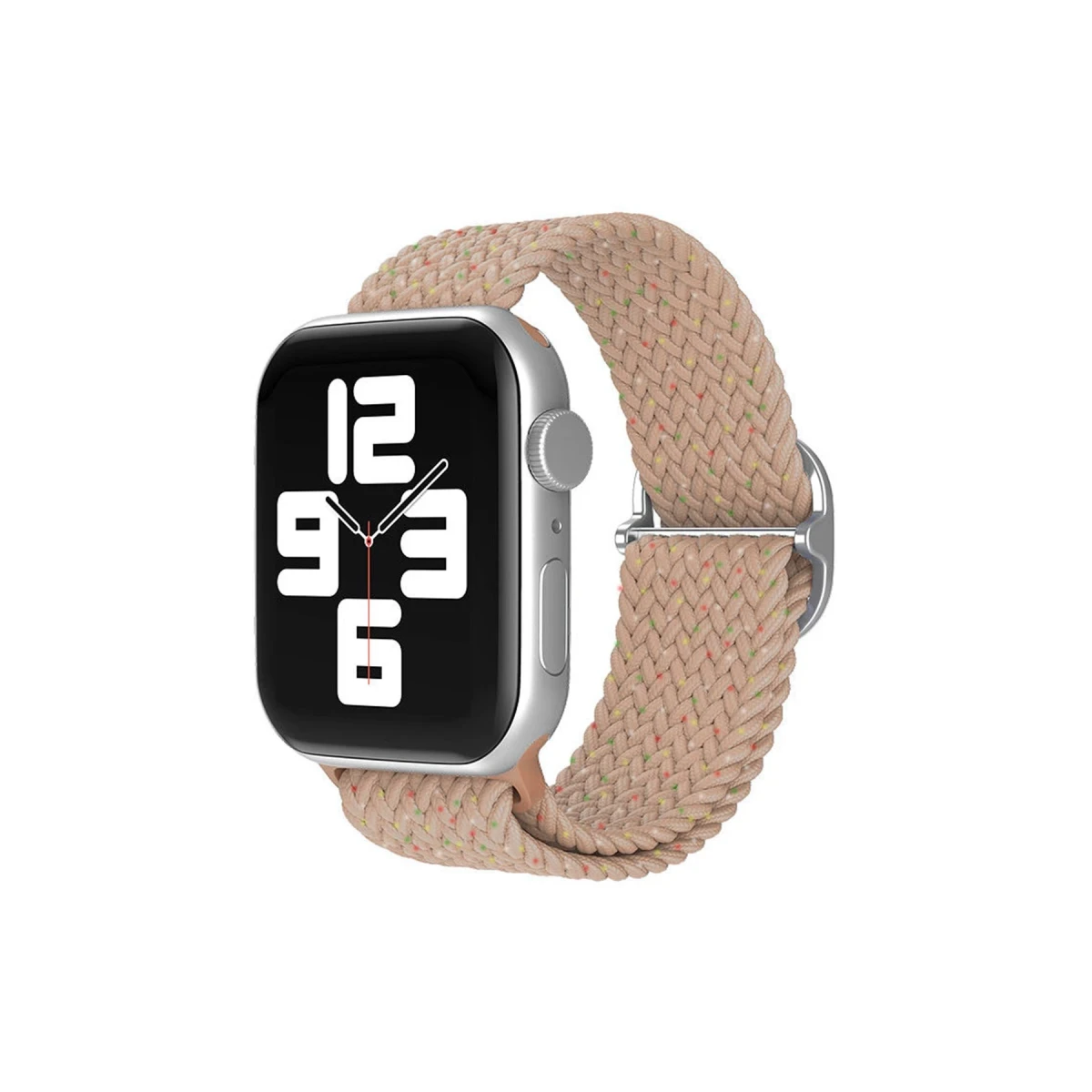 Apple Watch 42mm Star Kordon - Benekli Pudra