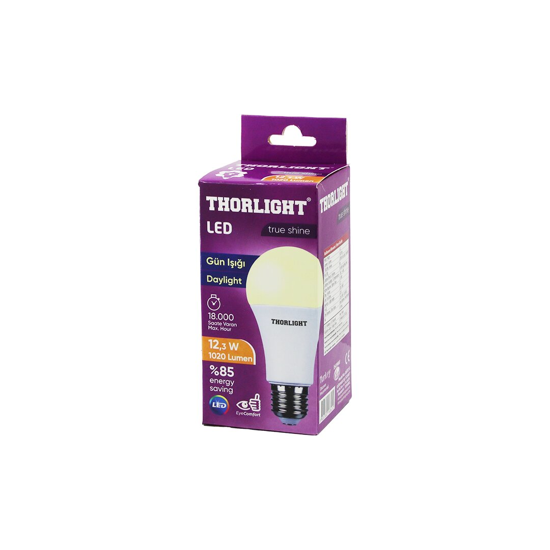 12.3W E27 Günışık Led Ampul