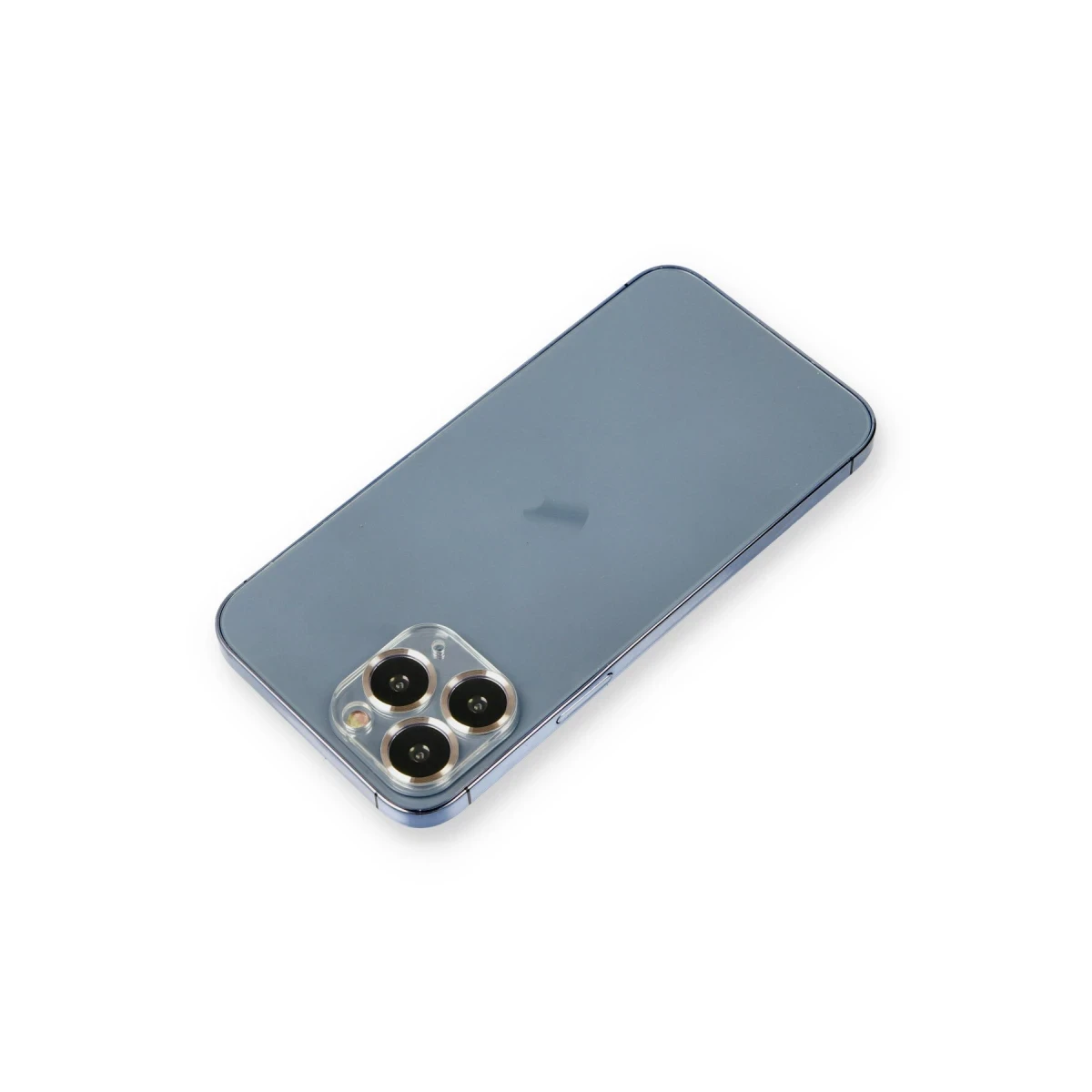 Apple iPhone 11 Pro Max Metal Kamera Lens Koruma Cam - Gold