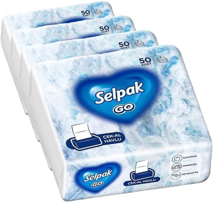 Go Çek Al Havlu 50'li (4 paketi)