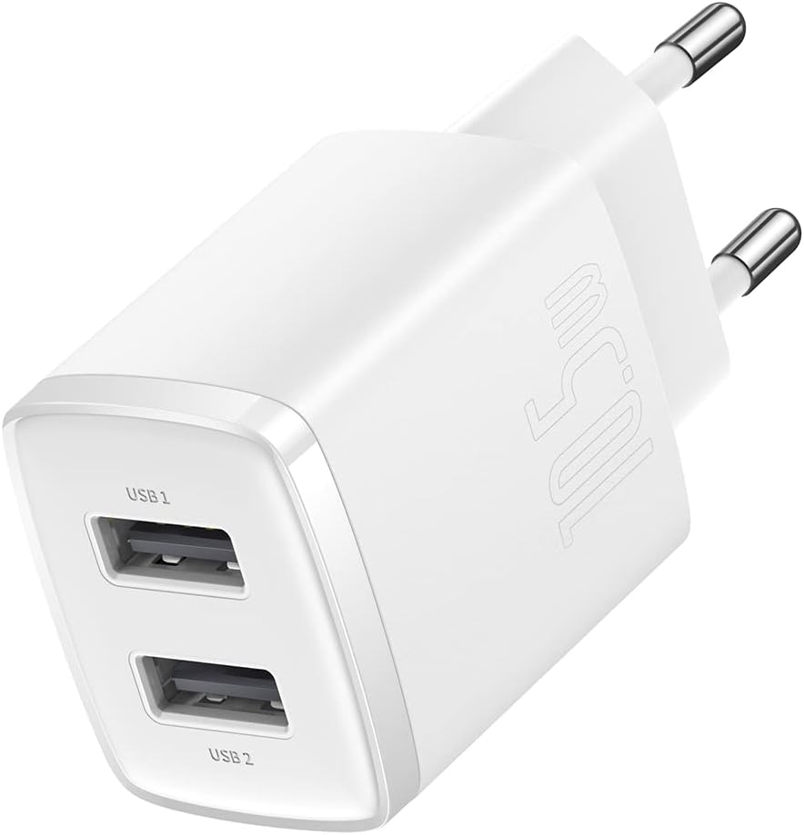 Compact 10.5W Şarj Cihazı Beyaz