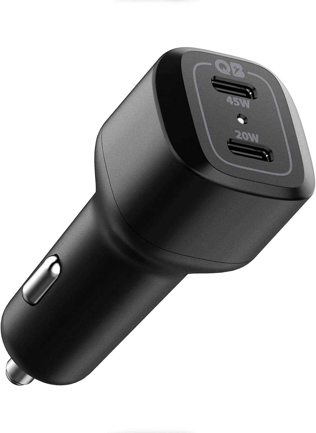 65W USB-C 2 Port Araç içi Hızlı Şarj Aleti PPS Desteği Akım Korumalı Güç Adaptörü Çakmaklık iPhone & Android & iPad & MacBook Type-C - ACP02562