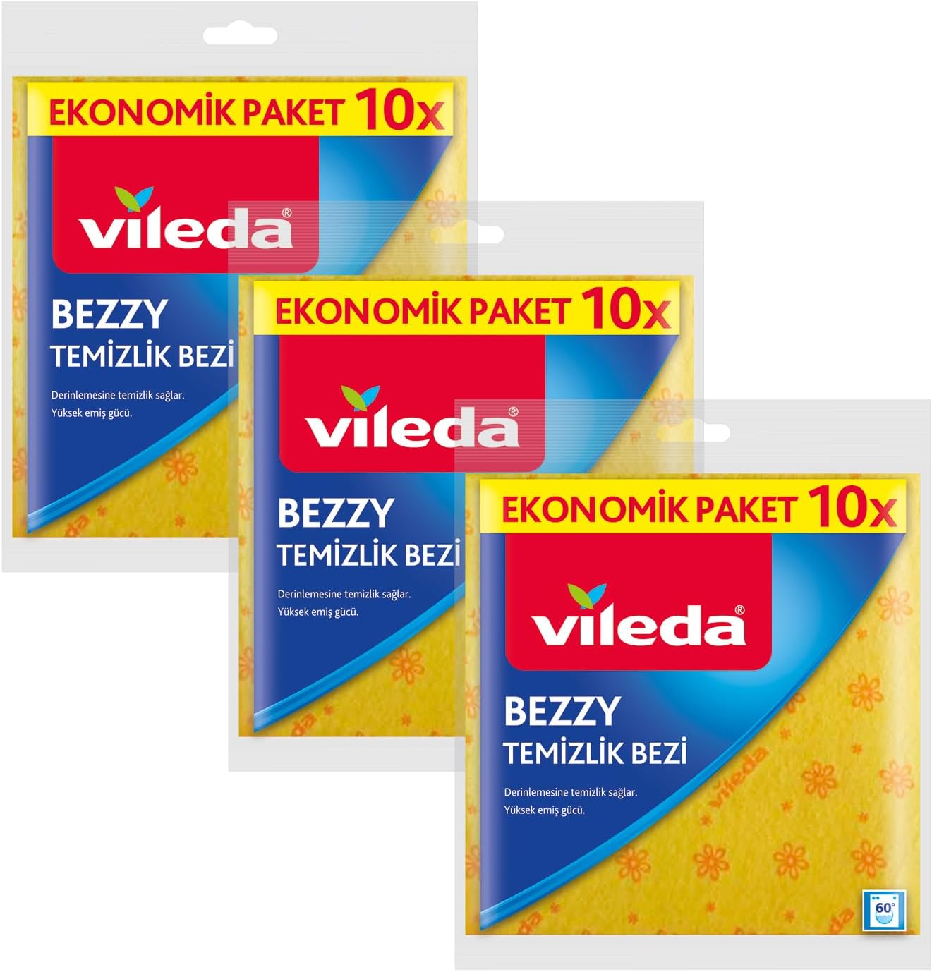 Bezzy Temizlik Bezi, 10'lu Paket 3lü paket