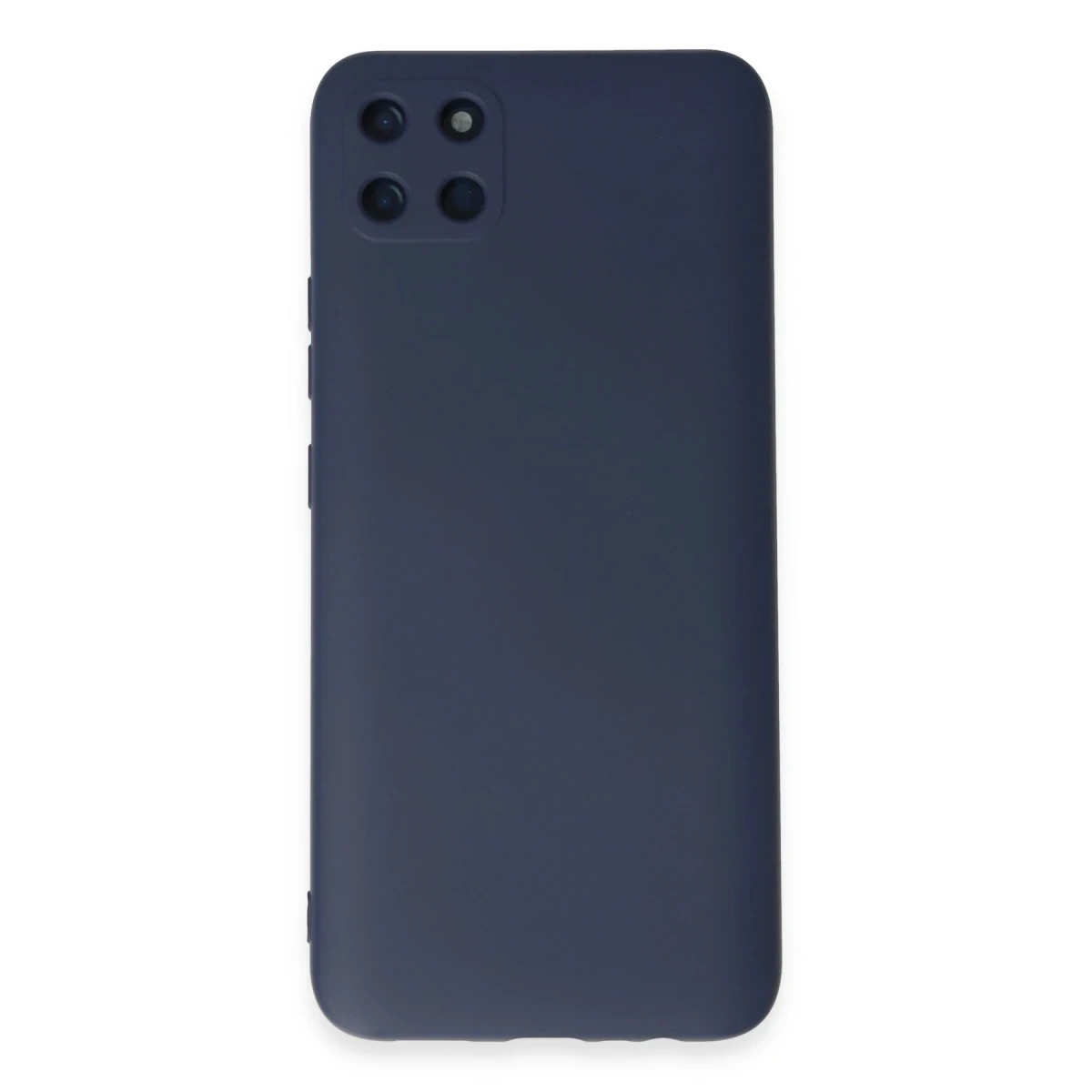 Realme C11 Kılıf Nano içi Kadife Silikon - Lacivert