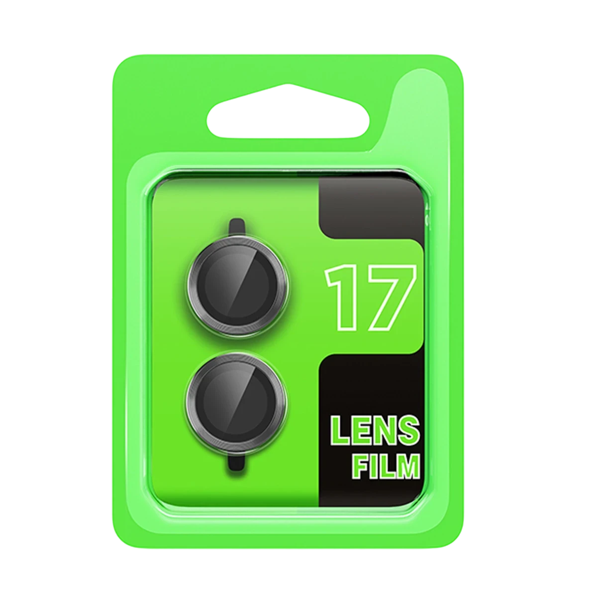 Apple iPhone 17 Raze Metal Kamera Lens - Gri