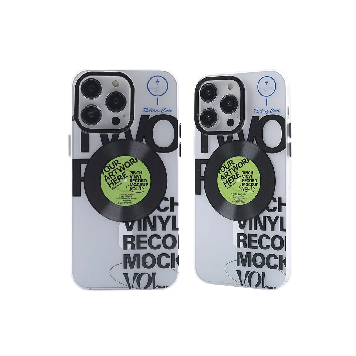 Apple iPhone 12 Pro Max Kılıf Apollo Magneticsafe Desenli Kapak - Apollo Şeffaf - 5