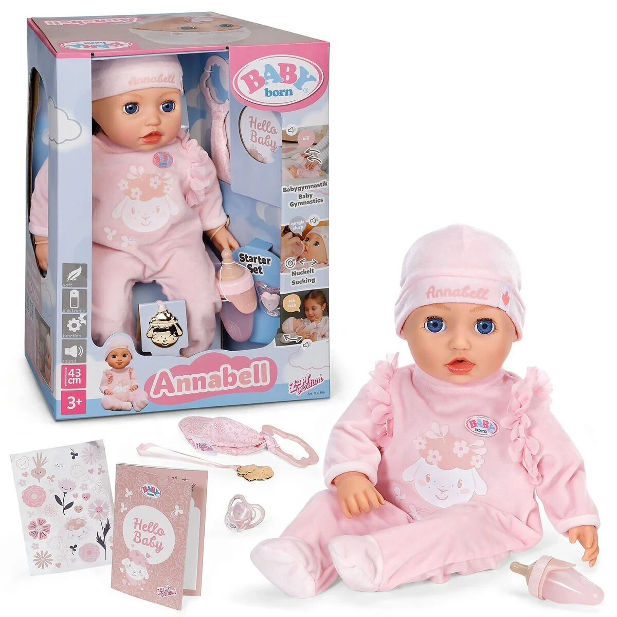 840917 Baby Born Annabell - 43cm