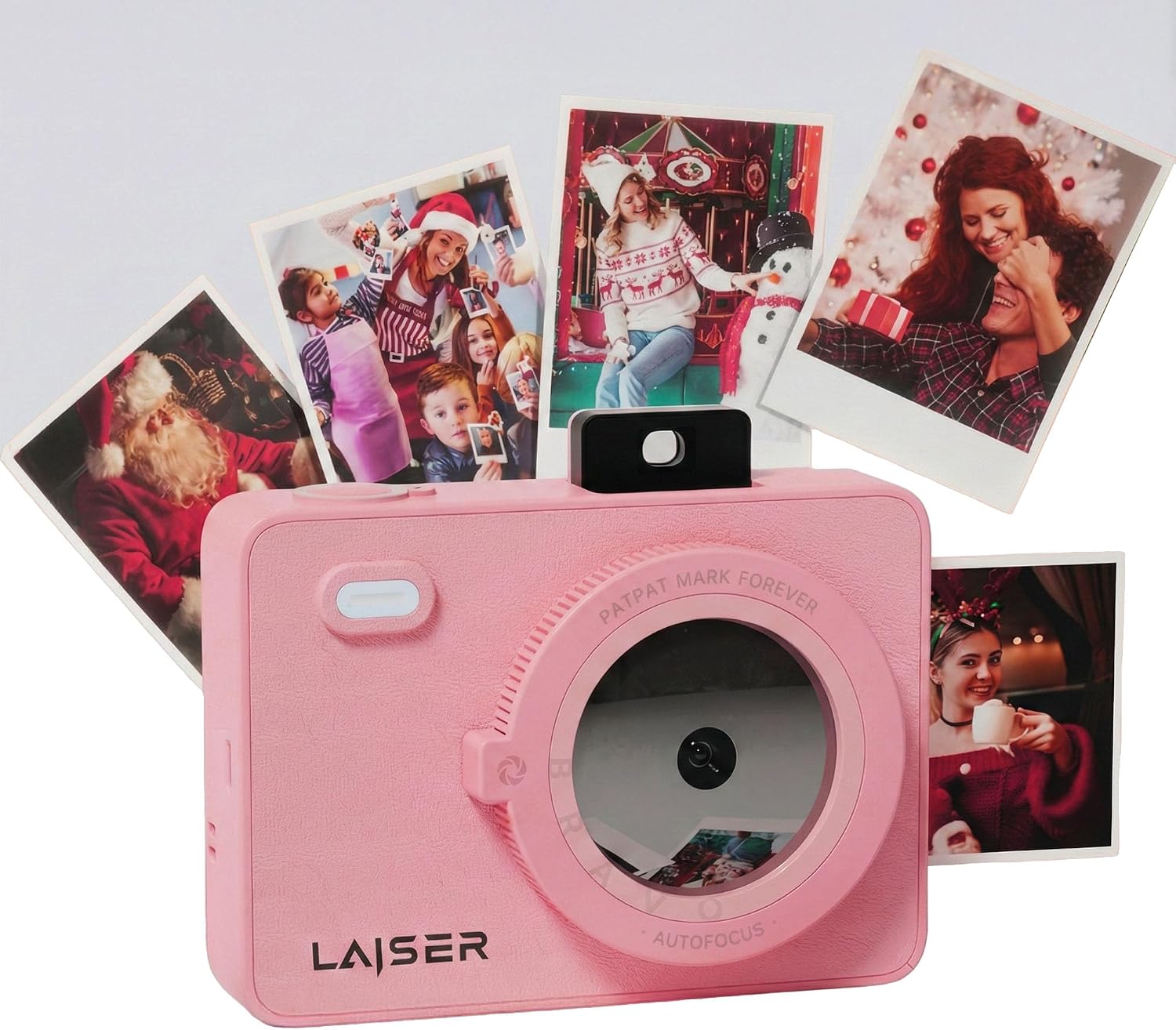 Z5s İnstant Kamera ve Fotoğraf Yazıcısı - Şipşak Fotoğraf Makinesi - Pink