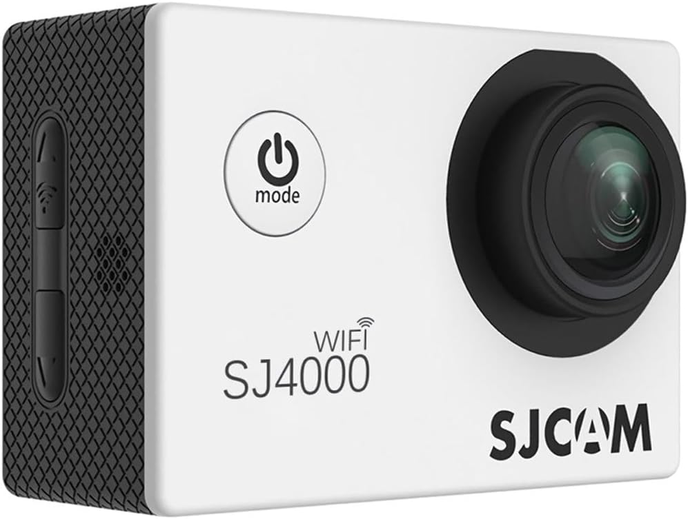 SJ4000 WiFi 4K UHD 156° 2” Geniş Ekran H.265 900mAh Hareket Algılama 30 Metre Su Geçirmez Kılıflı Aksiyon Kamerası Gümüş